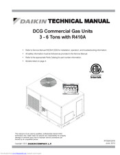 Daikin DCG048XXX3DXXX Technical Manual