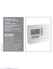 Redsun E200 User And Installation Manual
