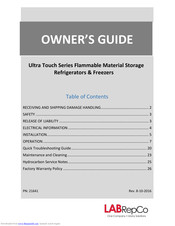LabRepCo 21641 Owner's Manual