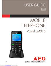 AEG Voxtel SM315 User Manual