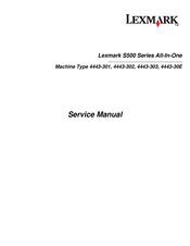 Lexmark 4443-301 Service Manual