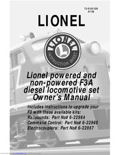 Lionel F3A Owner's Manual