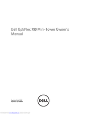 Dell OptiPlex 790 Mini-Tower Owner's Manual