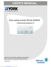 York YHFMXH 028K BARX-FX User Manual