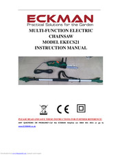 Eckman EKECS21 Instruction Manual