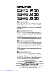 Olympus Pearlcorder J300 Manuals Manualslib