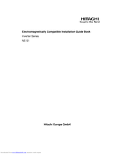 Hitachi NE-S1 series Installation Manual