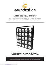 Soundstream MTR-25-10W-RGBW User Manual