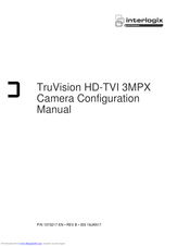 Interlogix TruVision HD-TVI 3MPX Configuration Manual