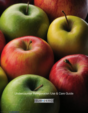 Subzero UC-24C(I) Use And Care Manual