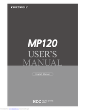 Kurzweil MP120 User Manual