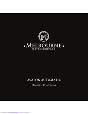 Melbourne AVALON AUTOMATIC Owner's Handbook Manual