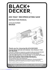 Black and best sale decker bdcr20