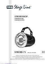 IMG STAGE LINE STROBE-75 Instruction Manual