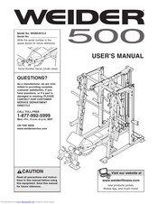 Weider WEBE4915.0 User Manual
