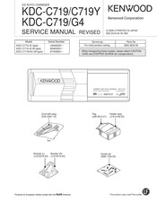 Kenwood KDC-C719/G4 Service Manual