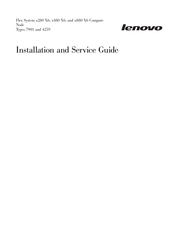 Lenovo Flex System x480 X6 Compute Node Installation And Service Manual