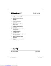 EINHELL TC-SB 305 U Original Operating Instructions