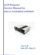 Eiki LC-XNB3500N Service Manual