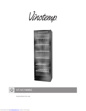 Vinotemp VT-VC130RGS Instructions For Use Manual