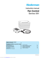 Nederma Series 591 Instruction Manual