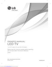 LG LN46 Series Owner's Manual