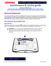 Compaq XL240 Maintenance & Serice Manual