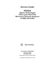 Agilent Technologies N5242A Service Manual
