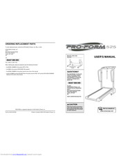 Pro-Form PETL17021 User Manual
