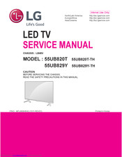 LG 55UB820T Service Manual