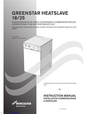 Worcester greenstar heatslave 18 Instruction Manual