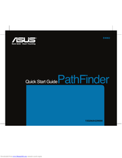 Asus PATHFINDER Quick Start Manual