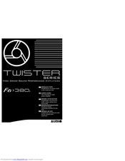 Audio System Twister F6-360 User Manual