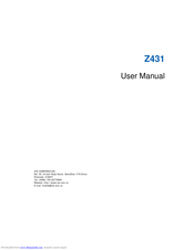 Zte Z431 User Manual