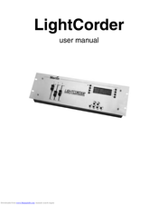 Martin LightCorder User Manual