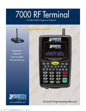 Worth Data RF Terminal 7000 Programming Manual
