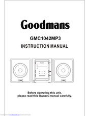 Goodmans GMC1042MP3 Instruction Manual