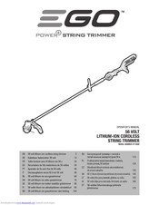 EGO ST1300E-S Operator's Manual