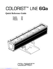 COLORIST LINE 6QA Quick Reference Manual