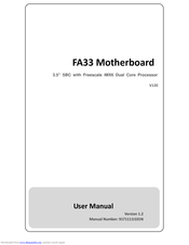 Winmate FA33 User Manual