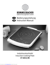 Rommelsbacher CT 2015/IN Instruction Manual