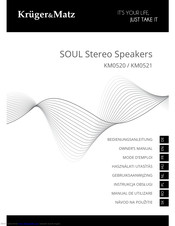 Kruger&Matz SOUL KM0520 Owner's Manual