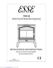 Esse 700-SE Installation & User's Instructions