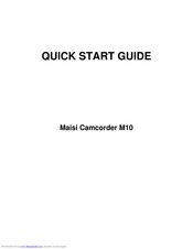 MAISI M10 Quick Start Manual