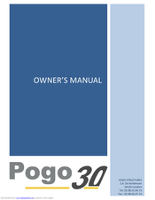 Pogo 30 Owner's Manual