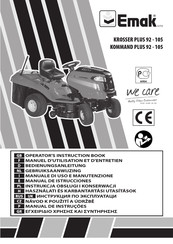 EMAK KOMMAND PLUS 105 Operators Instruction Book