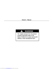 Parklands HS100ATV Owner's Manual