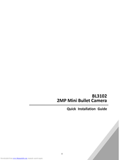 NUUO BL3102 Quick Installation Manual