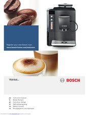 Bosch TES 515 SERIES Instruction Manual