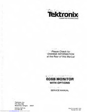 Tektronix 606B Service Manual